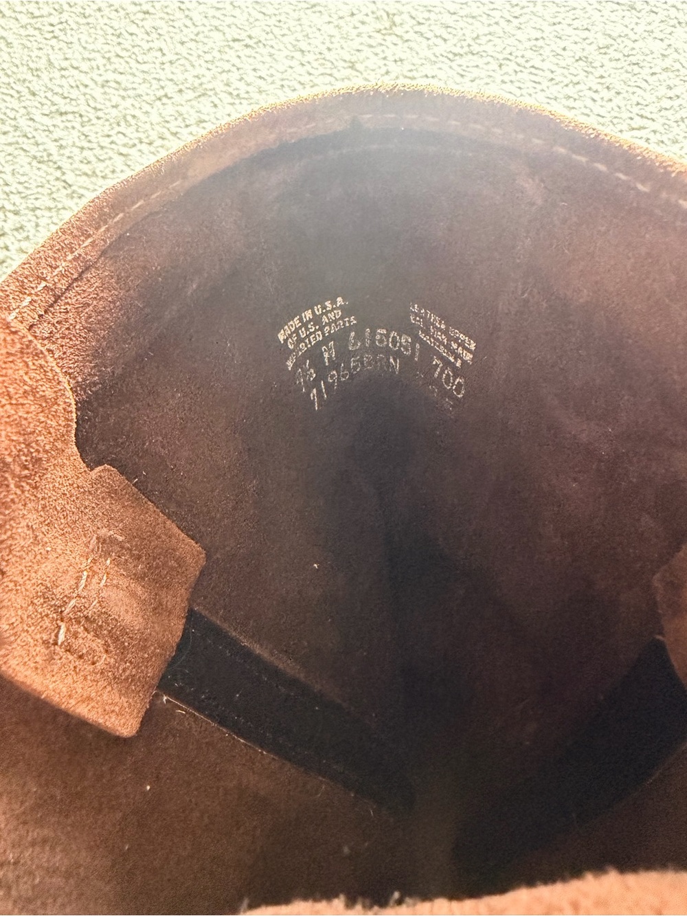 NWOT FRYE Campus 12R Suede Mid-Calf Boots 🔥 rare size 🔥 - Picture 11 of 12